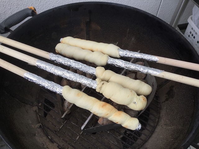 棒パン きっかけはweberグリル